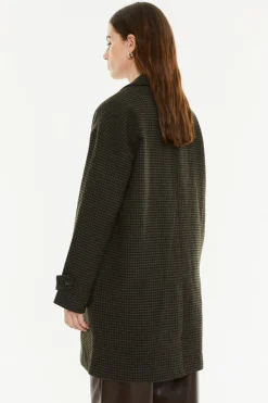 System Action Abrico cuadros^Mujer Abrigos