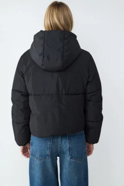 Balmohk Abrigo acolchado capucha^Mujer Chaquetas