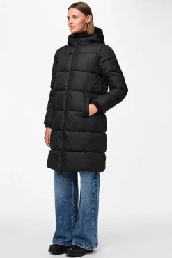 Pieces Abrigo acolchado capucha bolsillos^Mujer Abrigos