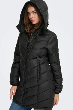 Only Abrigo acolchado impermeable^Mujer Abrigos