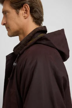 Silbon Abrigo cl&aacute;sico encerado^Hombre Abrigos