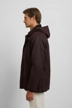 Silbon Abrigo cl&aacute;sico encerado^Hombre Abrigos