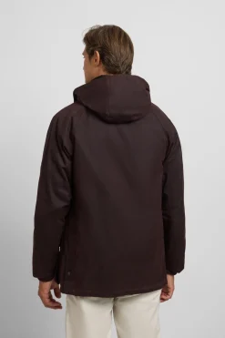 Silbon Abrigo cl&aacute;sico encerado^Hombre Abrigos