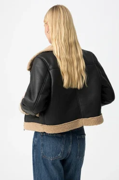 Tiffosi Abrigo con Efecto Piel Combinado^Mujer Abrigos