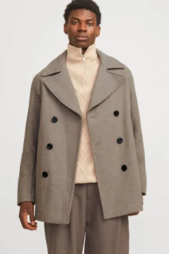 Jack & Jones Abrigo corto cruzado^Hombre Abrigos