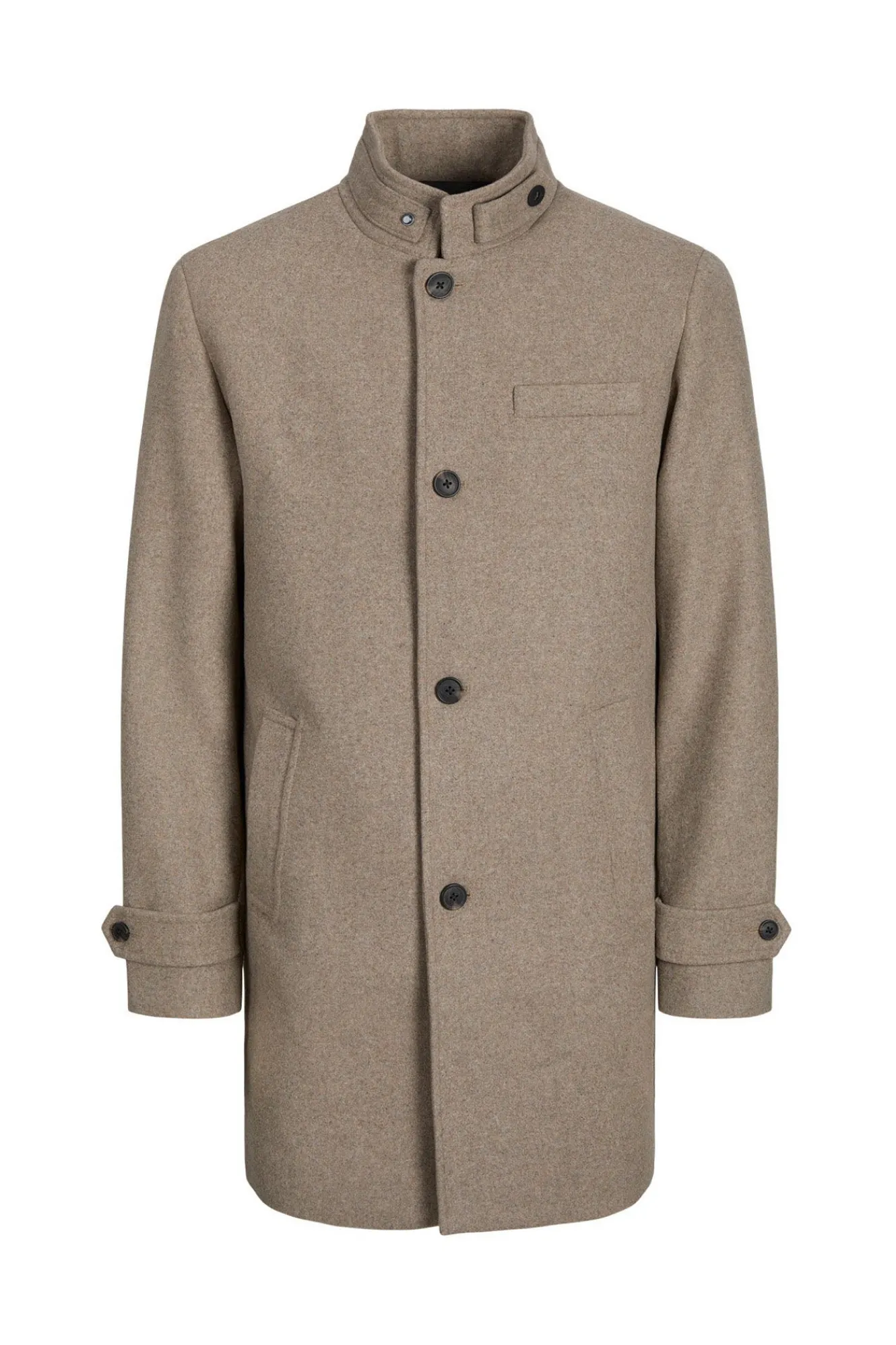 Jack & Jones Abrigo corto de lana con cuello alto^Hombre Abrigos