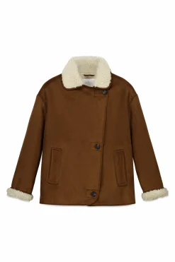 Springfield Abrigo cuello borreguito^Mujer Abrigos