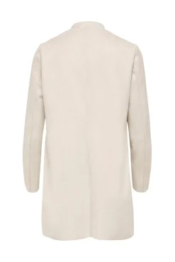 Only Abrigo de ante estilo levita^Mujer Abrigos