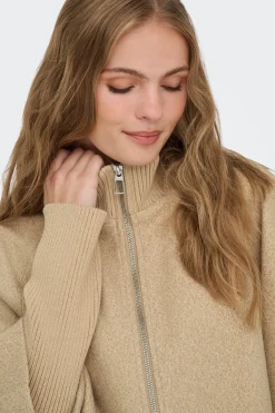 JDY Abrigo de pa&ntilde;o cremallera^Mujer Abrigos