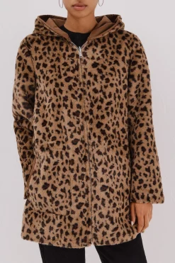 Cortefiel Abrigo efecto doble faz reversible^Mujer Abrigos