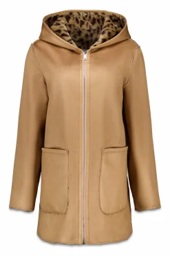 Cortefiel Abrigo efecto doble faz reversible^Mujer Abrigos