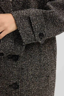 Inside Abrigo espiga hombro ca&iacute;do^Mujer Abrigos