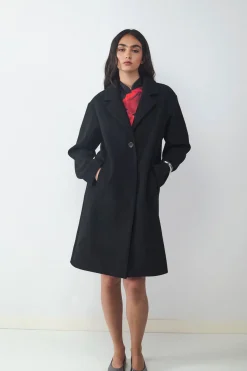 Balmohk Abrigo largo básico^Mujer Abrigos