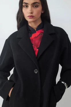 Balmohk Abrigo largo b&aacute;sico^Mujer Abrigos