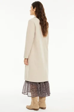 System Action Abrigo largo bolsillos^Mujer Abrigos