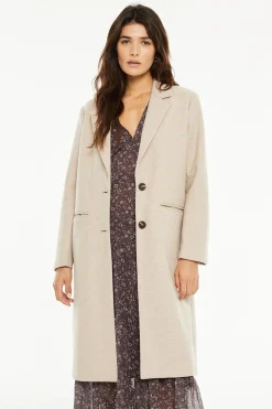 System Action Abrigo largo bolsillos^Mujer Abrigos