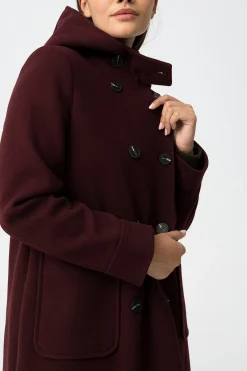 Tiffosi Abrigo Largo con Capucha^Mujer Abrigos