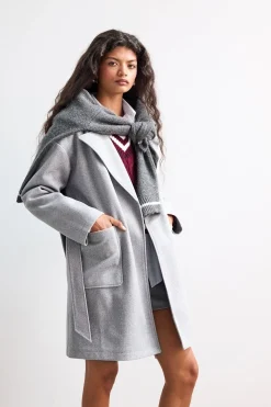 DeFacto Abrigo largo con cintur&oacute;n^Mujer Abrigos