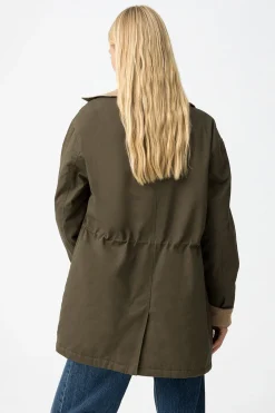 Tiffosi Abrigo Largo con Contraste^Mujer Abrigos