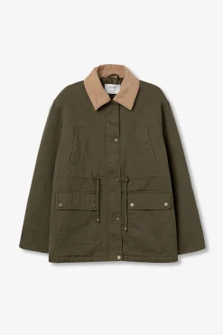 Tiffosi Abrigo Largo con Contraste^Mujer Abrigos