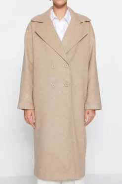 Trendyol Abrigo largo oversize^Mujer Abrigos