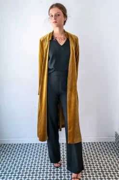 Cul Sac Abrigo midi cuello mao^Mujer Chaquetas|Ropa