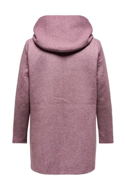 Only Carmakoma Abrigo midi de pa&ntilde;o talla grande^Mujer Abrigos