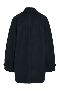 Noisy May Abrigo pa&ntilde;o solapas detalle mangas^Mujer Abrigos