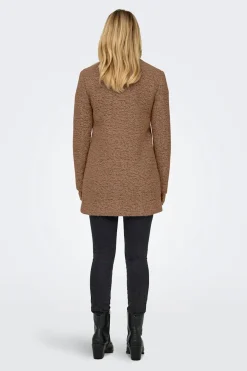 Only Abrigo teddy midi^Mujer Chaquetas