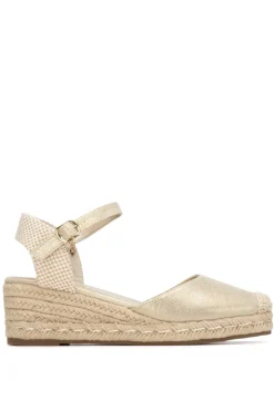 XTI Alpargata antelina cuña^Mujer Sandalias