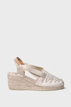 Toni Pons Alpargata de cu&ntilde;a media con cintas^Mujer Sandalias