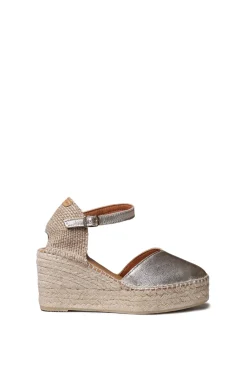 Toni Pons Alpargata en piel con cu&ntilde;a^Mujer Sandalias