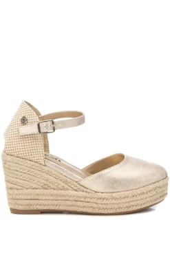 Refresh Alpargatas metalizadas cu&ntilde;a^Mujer Sandalias