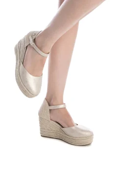 Refresh Alpargatas metalizadas cu&ntilde;a^Mujer Sandalias