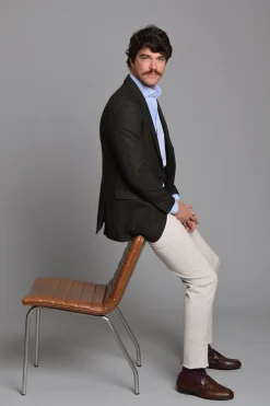 Cloking Americana Lana^Hombre Cazadoras|Americanas