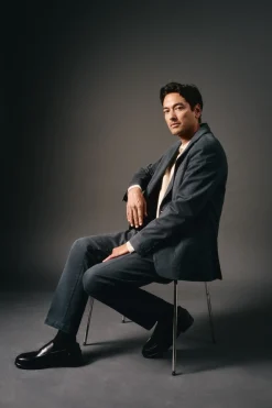 OOTO Americana traje algod&oacute;n coordinado^Hombre Cazadoras|Americanas