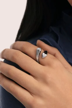 Singularu Anillo Abbraccio Amour B.Oro^Mujer Bisutería