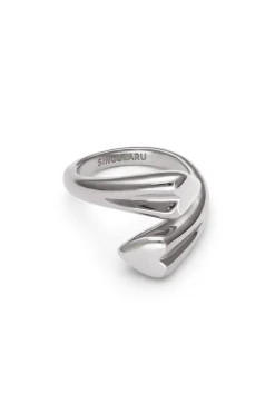 Singularu Anillo Abbraccio Amour B.Oro^Mujer Bisutería