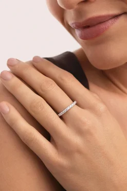 Singularu Anillo Shine Plata^Mujer Bisutería