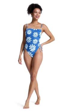 Roxy Ba&ntilde;ador ajustable lazos flores^Mujer Baño