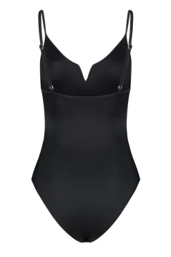 Trendyol Ba&ntilde;ador cl&aacute;sico escote en V^Mujer Baño