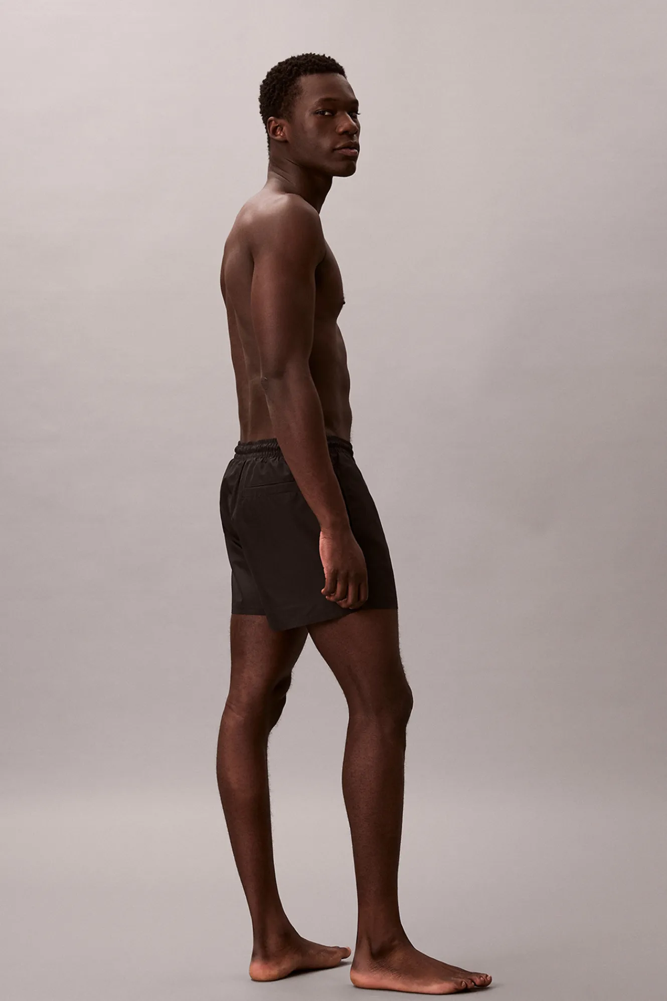 Calvin Klein Ba&ntilde;ador corto cord&oacute;n logo^Hombre Baño