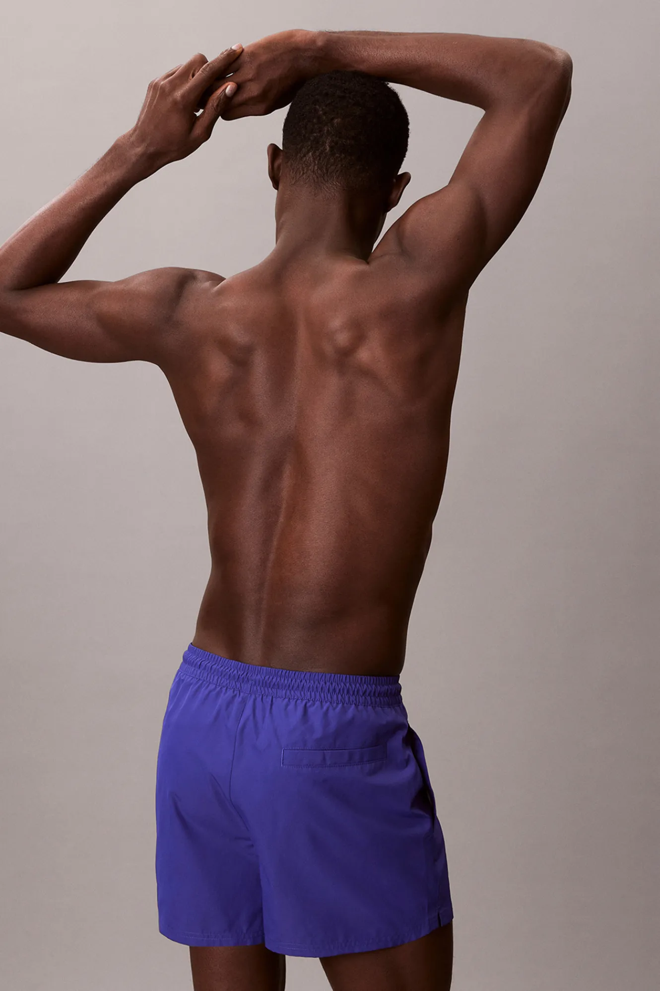 Calvin Klein Ba&ntilde;ador corto cord&oacute;n logo^Hombre Baño