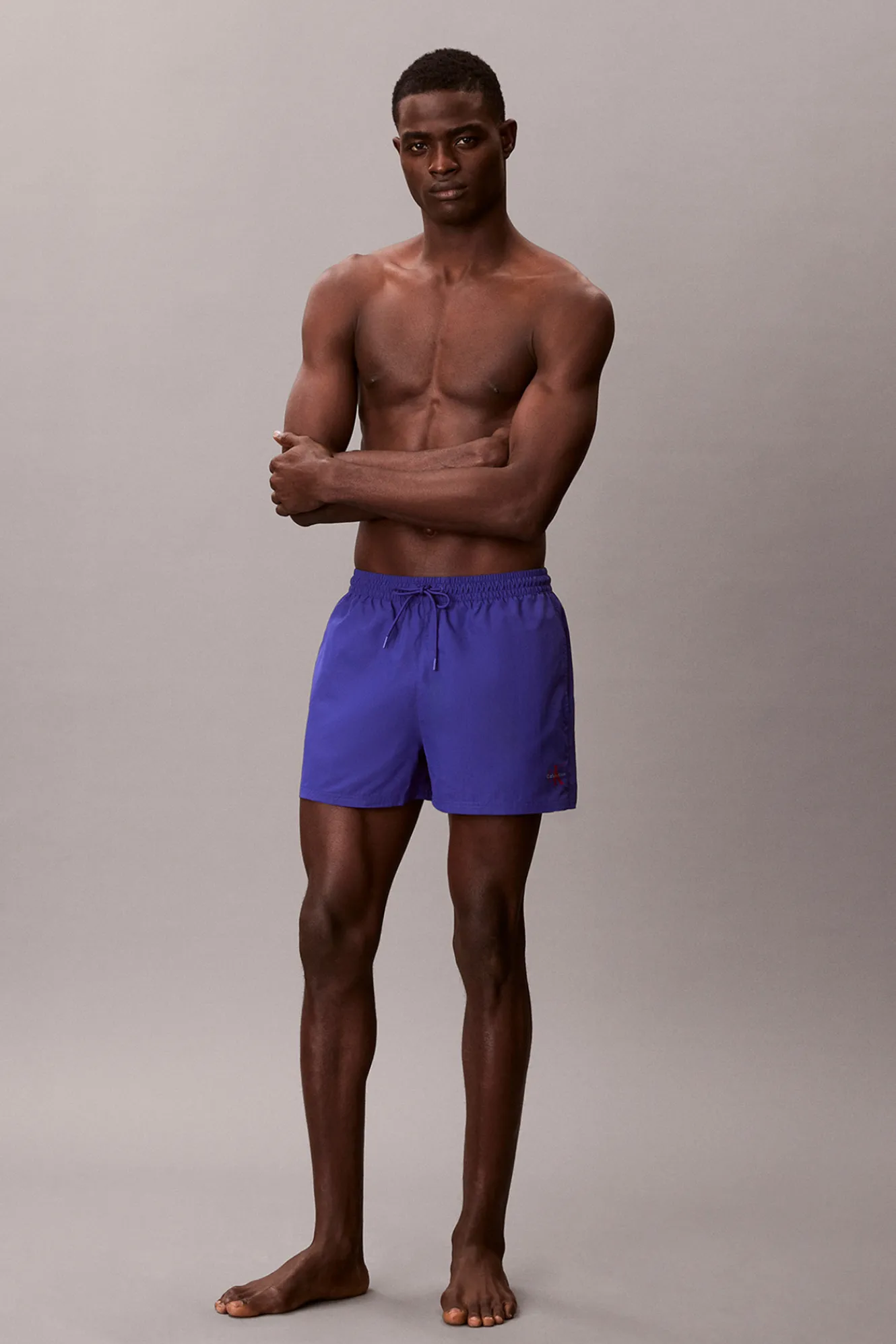 Calvin Klein Ba&ntilde;ador corto cord&oacute;n logo^Hombre Baño