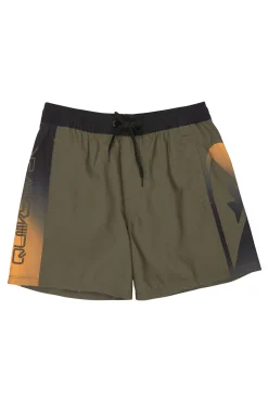 Quiksilver Ba&ntilde;ador corto logo lateral^Hombre Baño