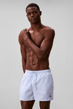 Calvin Klein Ba&ntilde;ador corto rayas cord&oacute;n^Hombre Baño