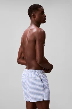 Calvin Klein Ba&ntilde;ador corto rayas cord&oacute;n^Hombre Baño