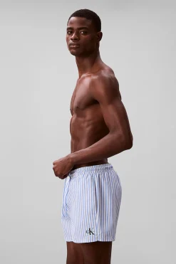 Calvin Klein Ba&ntilde;ador corto rayas cord&oacute;n^Hombre Baño