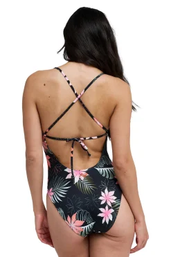 Roxy Ba&ntilde;ador estampado flores tropical^Mujer Baño