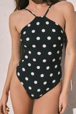 Women'secret Ba&ntilde;ador moldeador estampado lunares^Mujer Baño